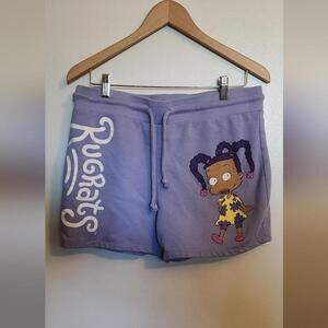 Nickelodeon Rugrats Purple Juniors Shorts